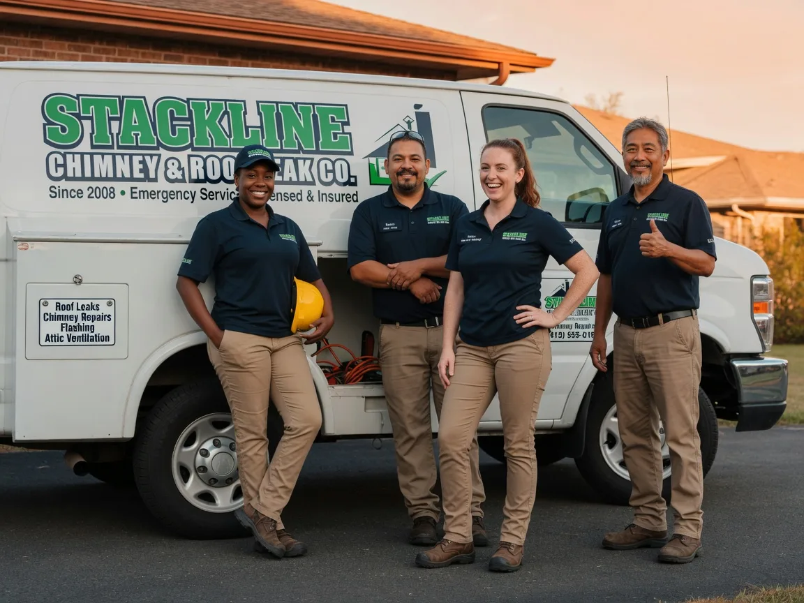 Chimney flashing repair company in Bellaire, OH